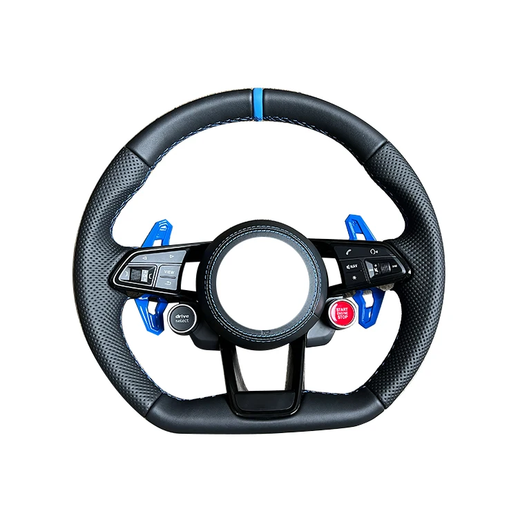for Audi new TT TTS TTRS R8 steering wheel sports led carbon fiber steering wheel