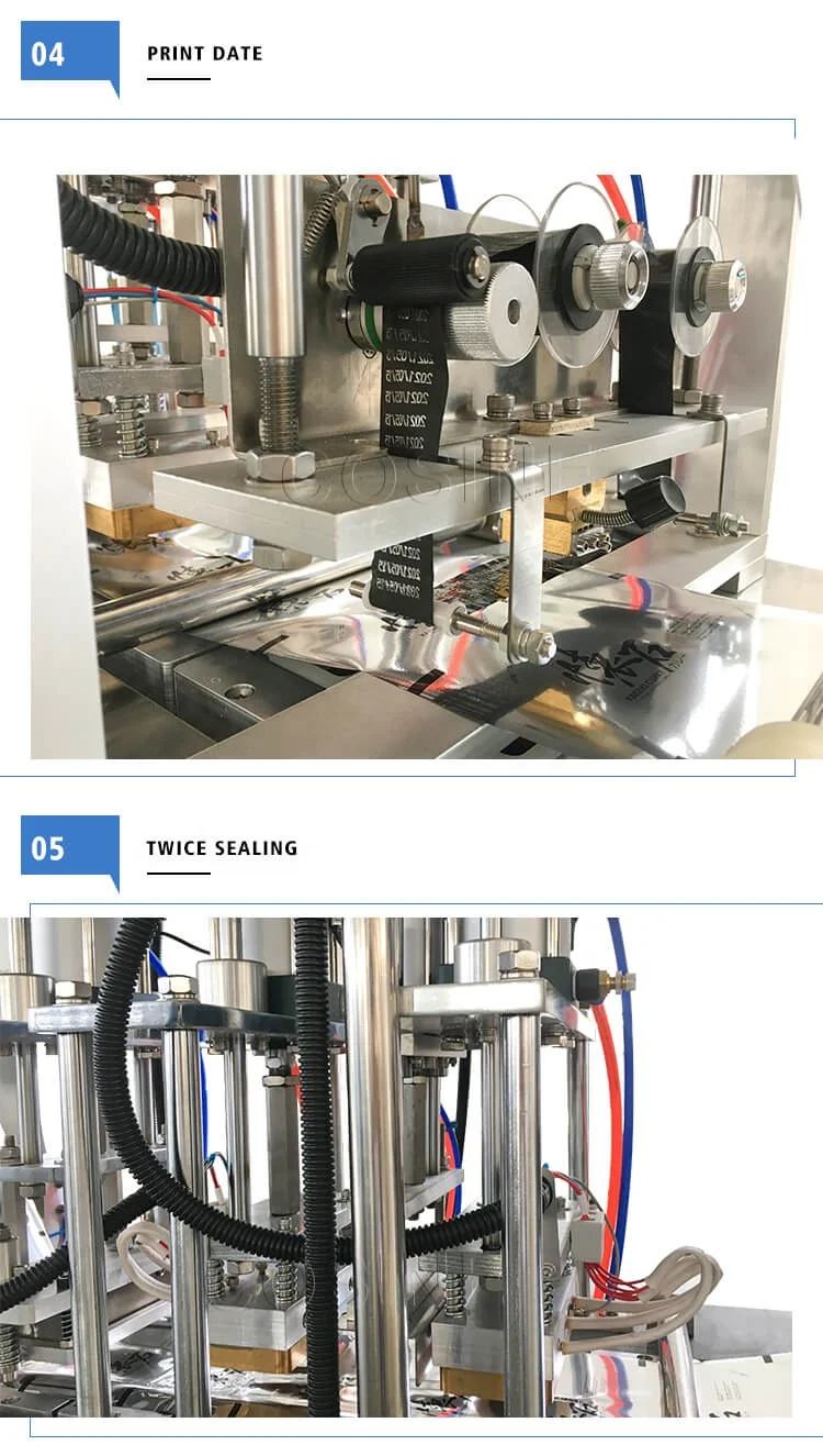 milk/juice/jelly/soy milk pouch spout high-end cup filling and sealing machine