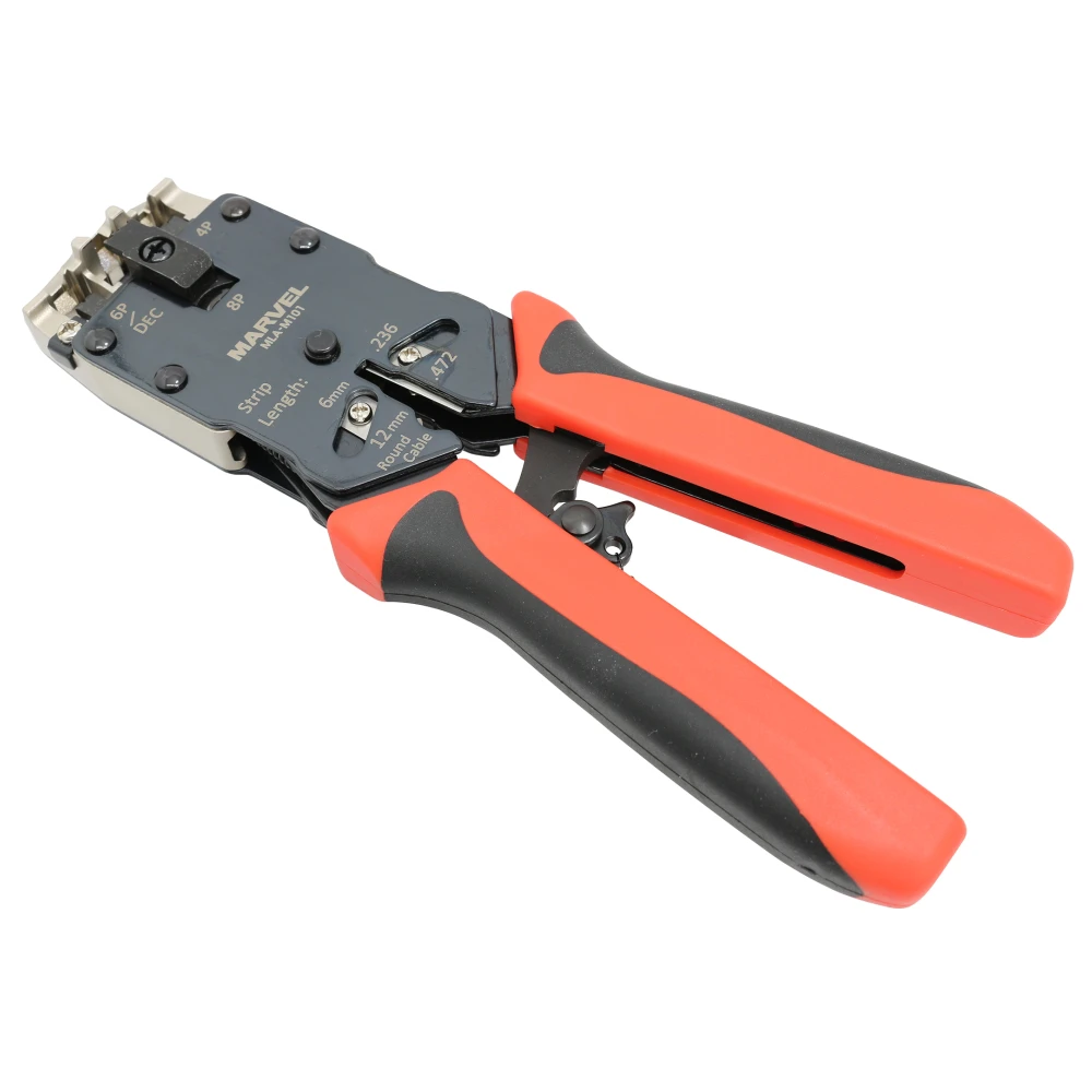 Hand Tools for Electricians and Construction Works Elastomer Resin Polypropylene MLA-M101 Crimping Combination Plier