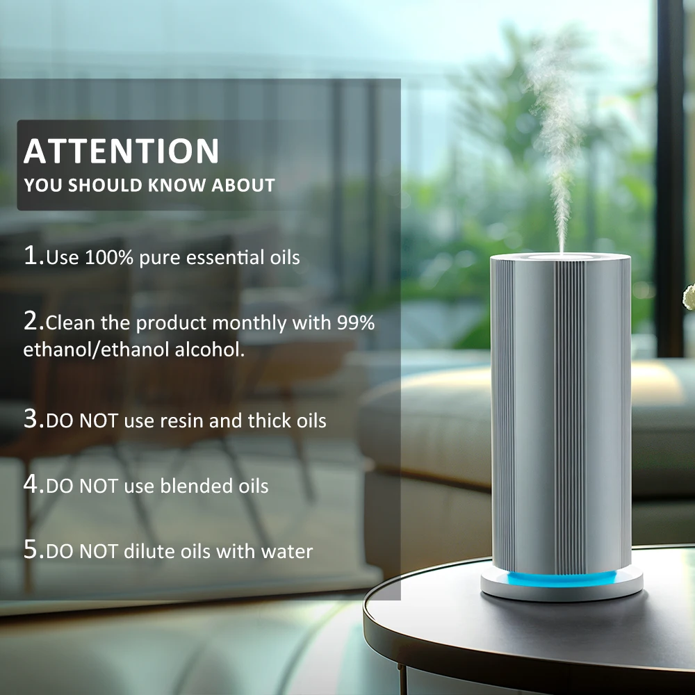 100Ml Air Fresh Mini USB Office Scent Dancer  Cold Mist Fragrance Purifiers Diffuser Scent