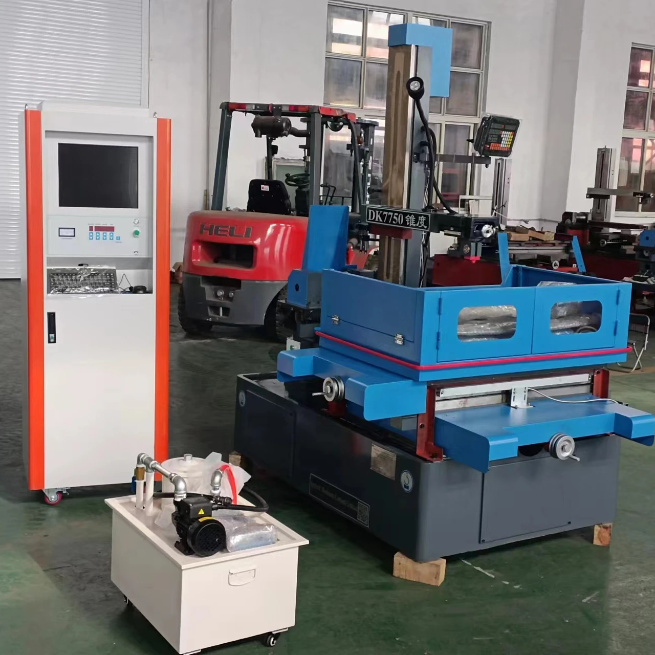 DK7750 cnc edm wire cut machine fast cut edm machine cnc manufacturer price china cnc edm machine