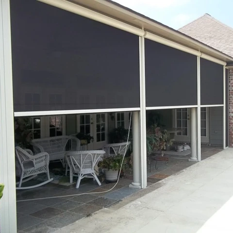 motorized patio roller insect window screen door flyscreen enclosures