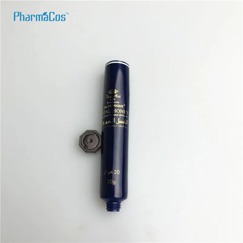 hand cream packaging plastic cosmetic soft aluminum tube with lids