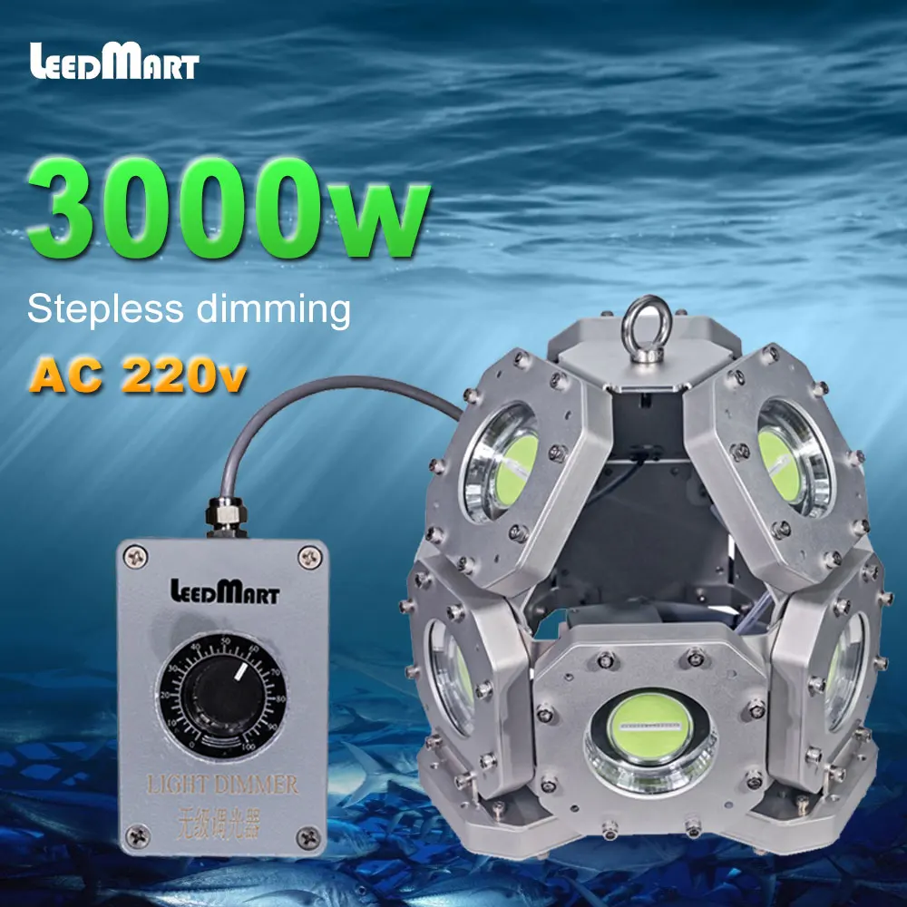 20% off In water using high brightness fishing flash light led waterproof Underwater led squid green fishing Light led