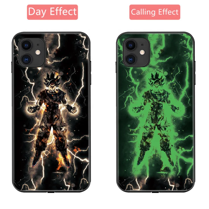 Fashion brand led light wholesale custom waterproof cell mobile phone bag cover for iPhone 7 8 SE2020 13pro max XS Max XR Cover