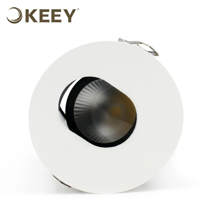 
2021 keey new launch home decorative recessed cob light modern led ceiling spot light 9W indoor ceiling TH640 