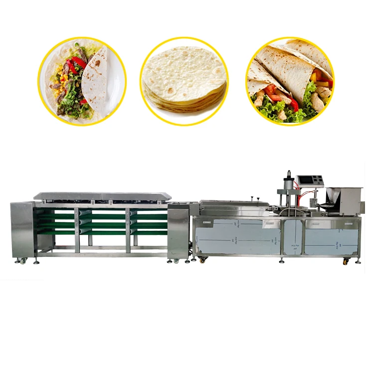380v/220v Mexico automatic roti chapati maker corn tortilla making machine for sale