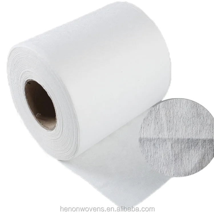 raw material for wipes viscose polyester spunlace nonwoven fabric