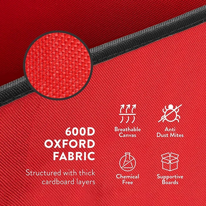 Christmas Ornaments Ball Storage Box Removable Trays Fit up 64 Ball Foldable Christmas Storage Box