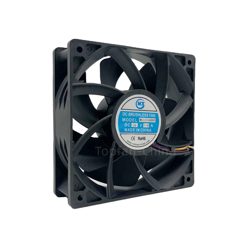 machinery server fan dc 12v machine parts ventilator refrigerator partes blower 120 140 mm inverter cooling fan asic