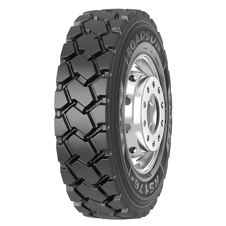 High quality ROADSUN tires from China factory All steel radial truck tyre size Roadsun Radial Truck 12.00R24 Truck Tire