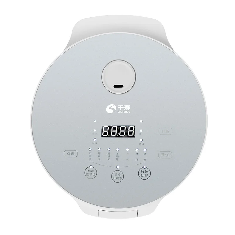 2022 factory Wholesale smart desugar rice cooker with 304 Stainless steel inner pot 5L electric deluxe low sugar rice cooker