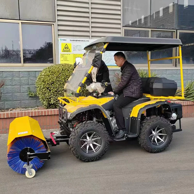 High-efficiency Snow Sweeper Tractor Multi-function Ride-On Snowplow Snow Blower Machines To Remove Snow