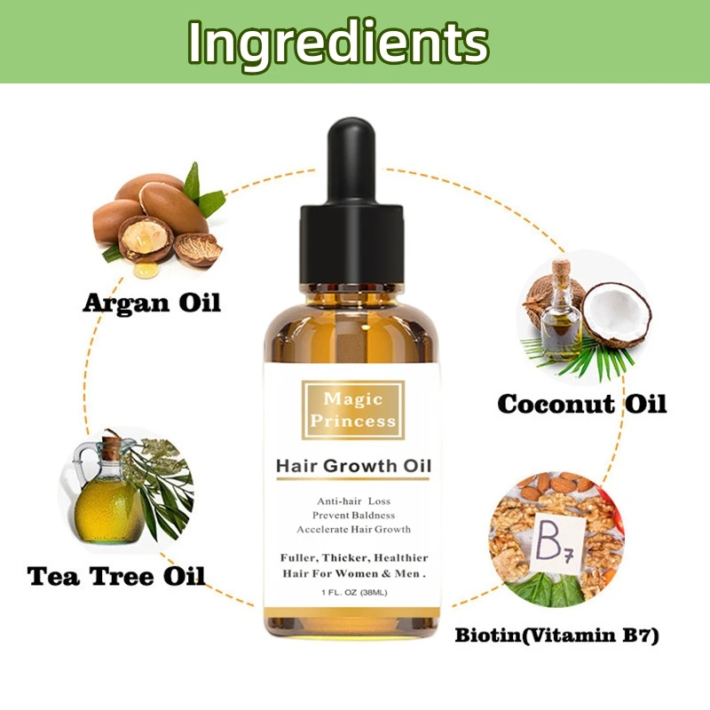 Wholesale Private Label 100% Natural Rosemary & Biotin Nourishing Scalp Oil Hair Care Loss Treatment Serum Hair Growth Oil