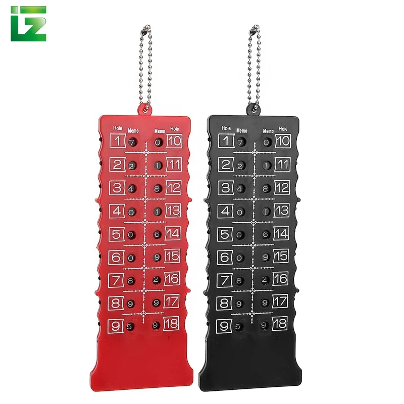 Hot Sale 18 Holes Golf Trolleys Stroke Counter Keeps Scores Convenient Golf Strip Score Counter Golf Accessories