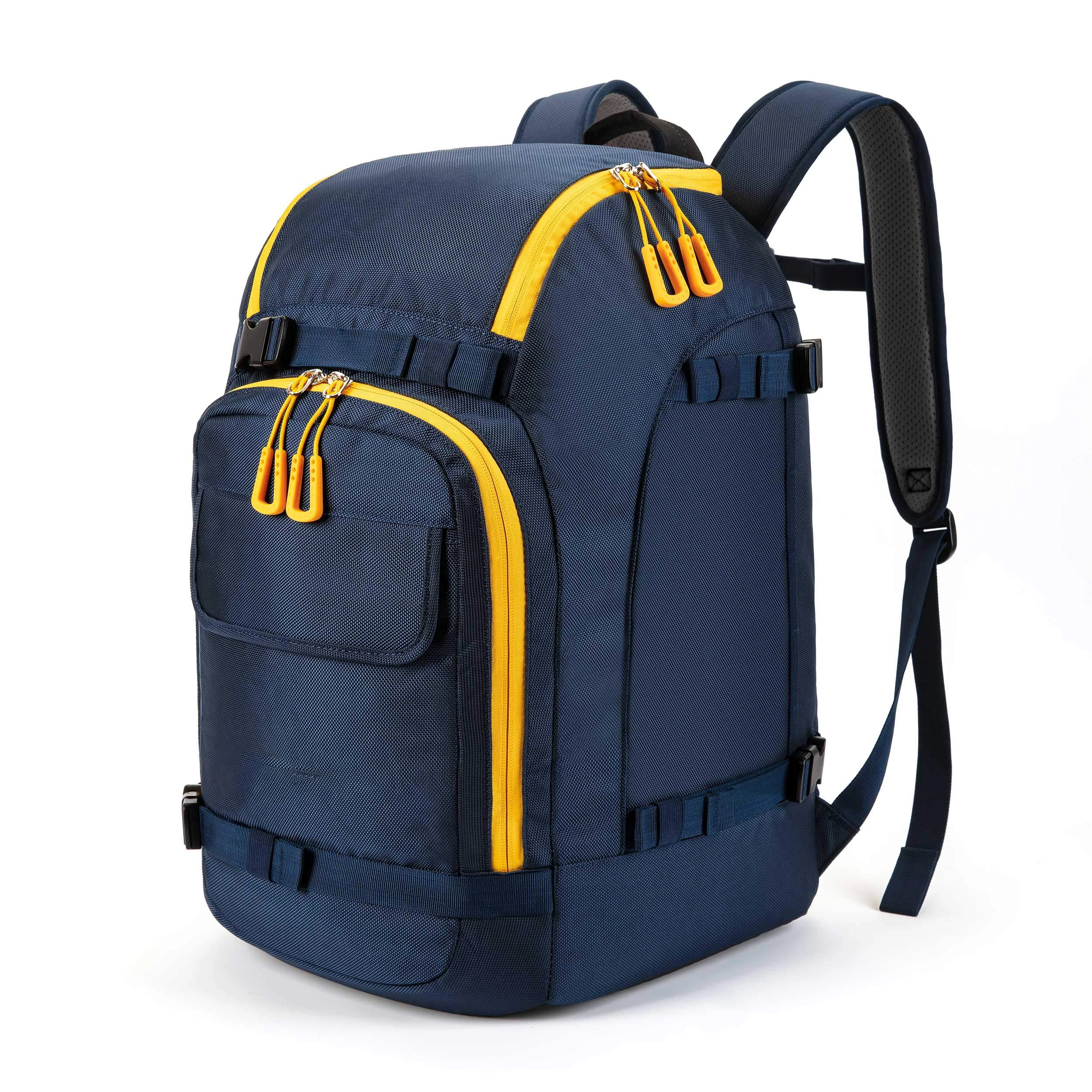 Custom Waterproof Outdoor Ski Equipment Backpack Professional Skating Bags Travel Shoe Ski Boot Bag