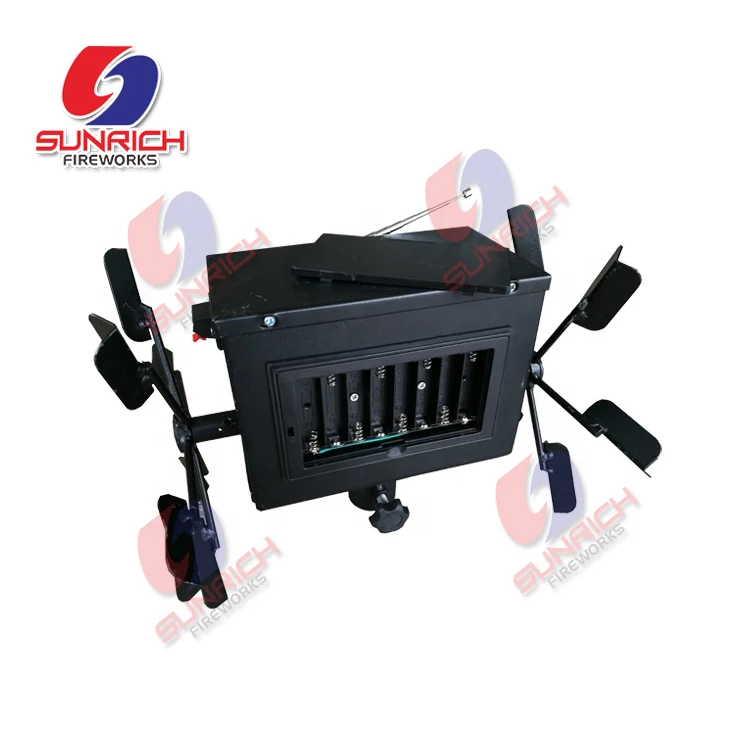 ELT-12 Pyro Fountain Wheels  Stage Firing System Pyrotechnics cold machine For Weeding and Celebration