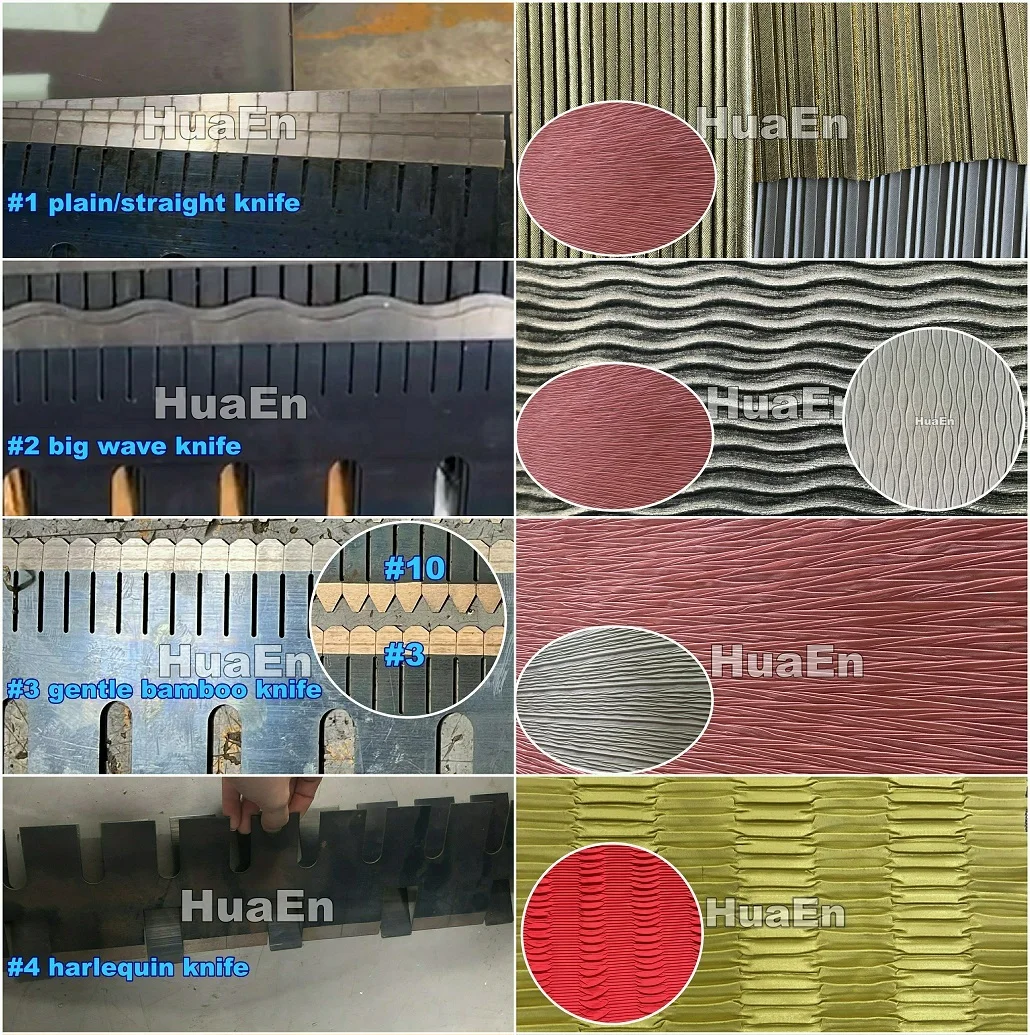 Промышленная плиссировочная машина HuaEn ZJ-217 для одежды