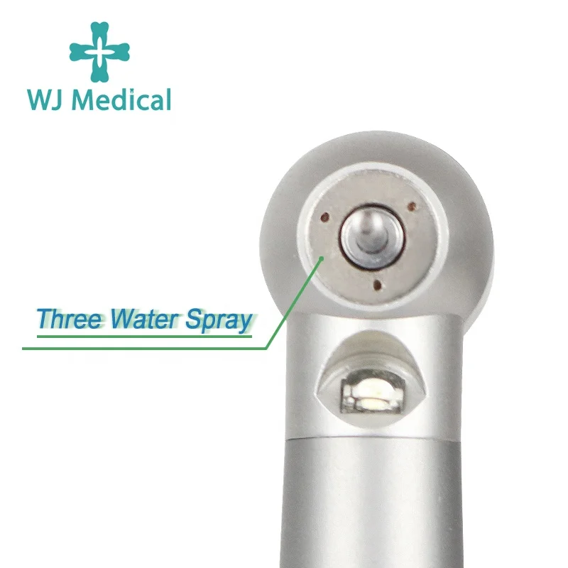 Dental Equipments 2/4 Holes Standard/Super Torque Head Air Turbine Self-Power LED E-type Deantal High Speed Handpiece