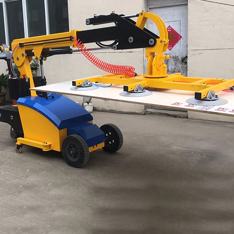 china 12ton hydraulic manipulator lifting machine mobile electric suction handling robot arm for glass mounting installation