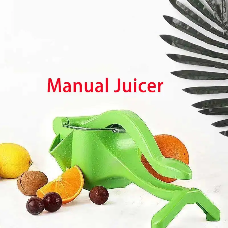Manual Household Orange Juice ABS Plastic Squeezer Food Grade Safe Lemon Squeezer