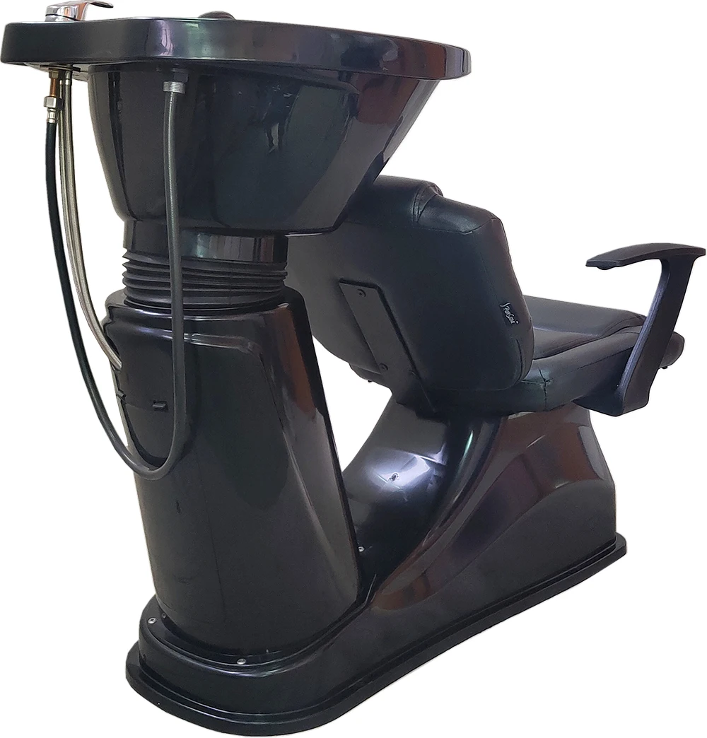 Бренд RJ, черная раковина для мытья волос, шампунь, стул для спа-салона