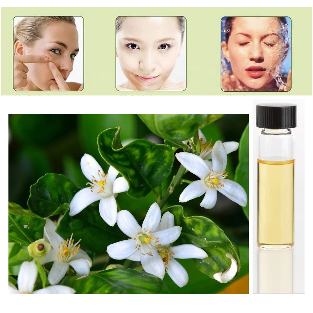 Private Label Neroli Floral Water Mist 100% Pure Neroli Hydrosol Spray for Sleep Face and Body
