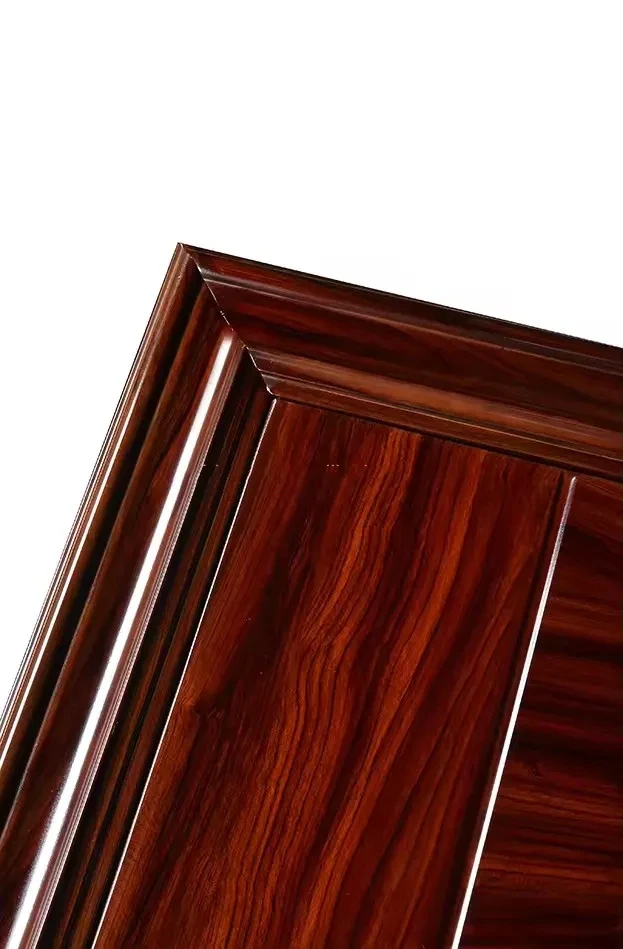 Factory Customization Reinforced Door Exterior Single Security Door Steel Metal Front House Door