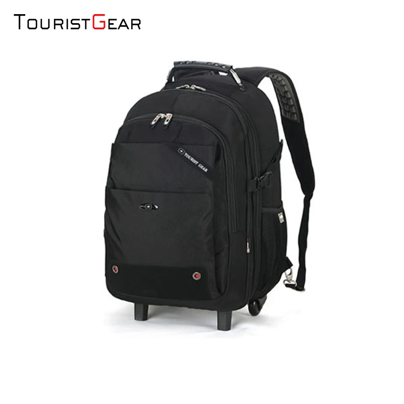 TouristGear новый стиль OEM/ODM Пользовательский логотип рюкзак на колесиках сумка противокражная Водонепроницаемая с колесиками сумка на колесиках