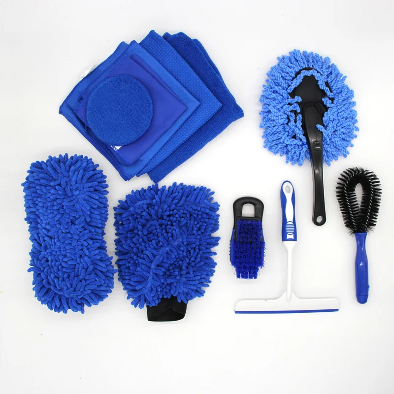 Набор для мытья автомобиля, полотенце для чистки автомобиля, Губка из микрофибры, Швабра для окон