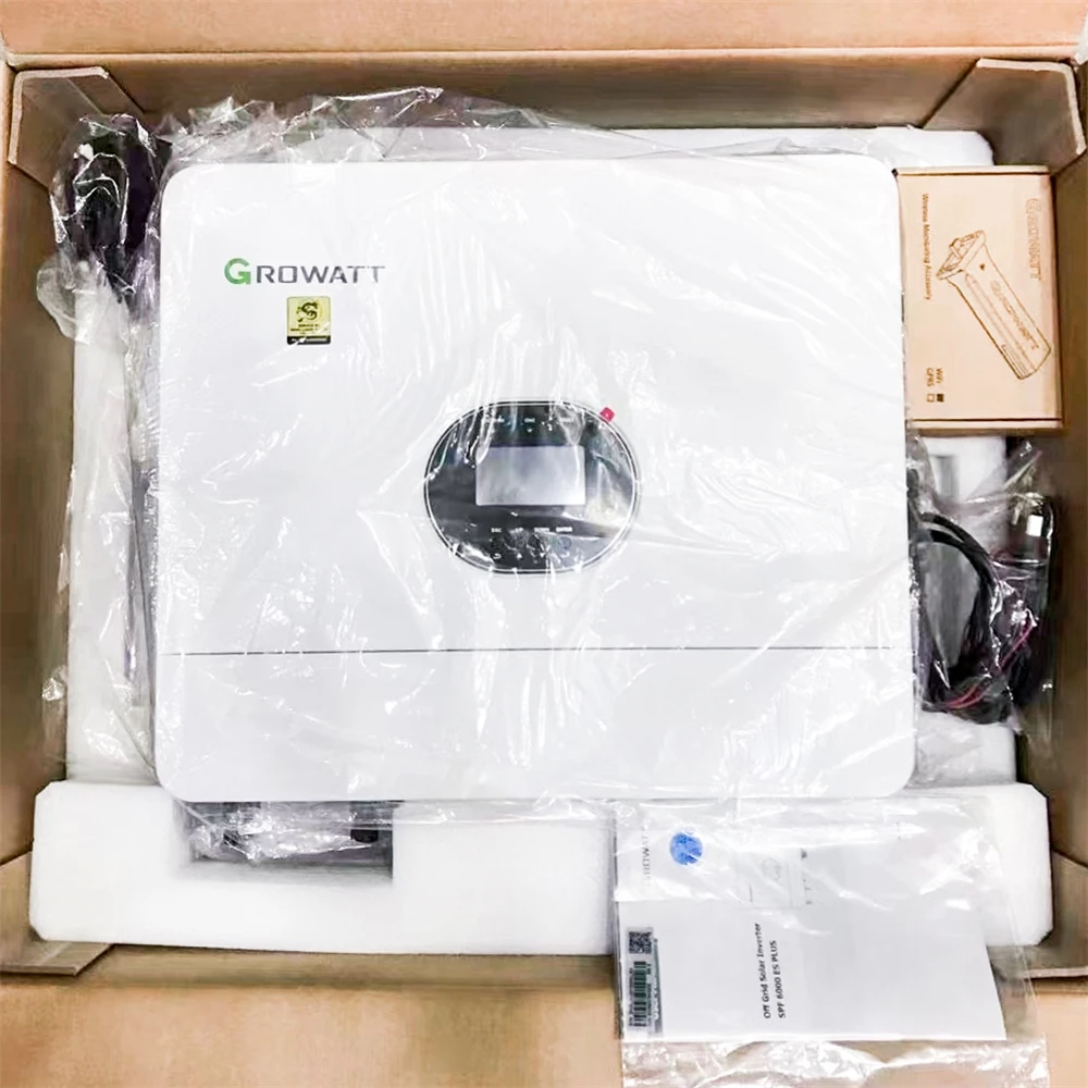 GROWATT SPF 6000ES плюс солнечный инвертор с контроллером заряда MPPT 6 кВт