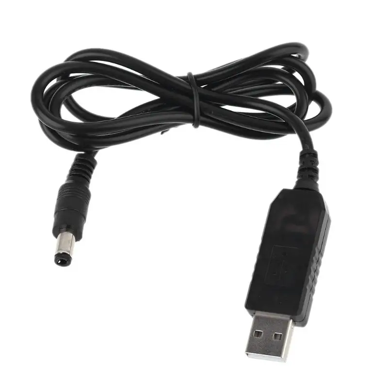 Повышающий Модуль USB power boost line от до 5 В постоянного тока к 9 В/12 кабель адаптера USB-преобразователя штекер 2 1x5 мм для Wi-Fi-маршрутизатора и т.