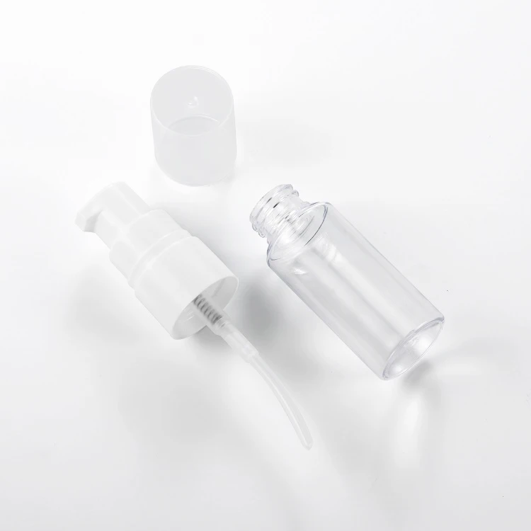 Liquid White 30ml 50ml Soap Dispenser Clean Hand Foam Soap Pump with Plastic Bottle