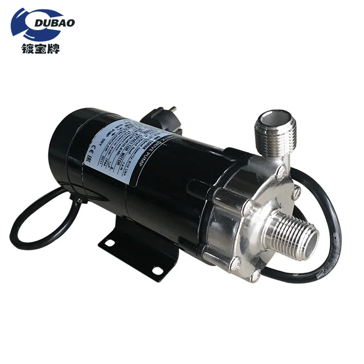 Stainless Steel Food Grade Magnetic Driven Transfer Pump For Water Circulation