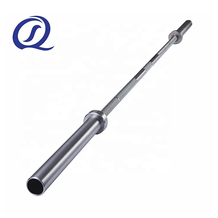 Gym Weight Lifting Silver Power 20Kg Bar 15Kg Weightlifting Weight Barbell Bar