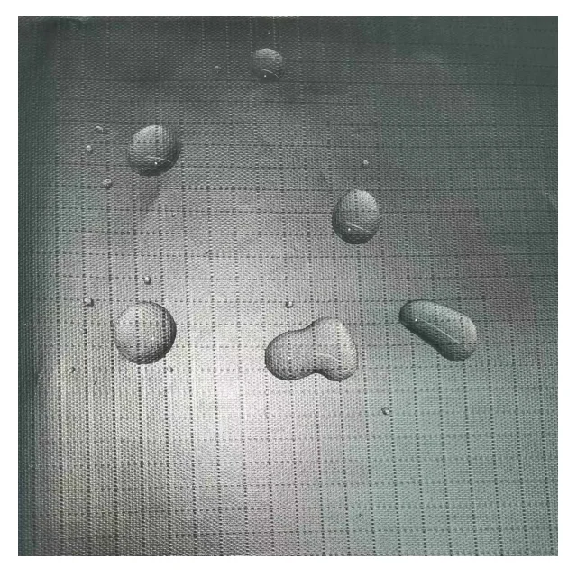 High quality 210D 0.5 ribstop double-sided coating waterproof outdoor fabric for tent