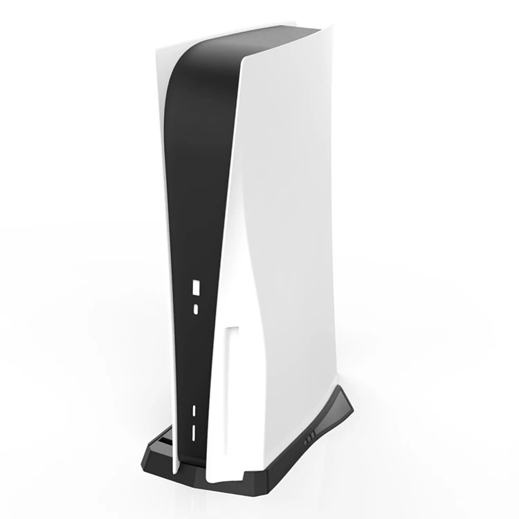 Vertical Stand For PS5 Disk Version Console Built-in Cooling Vents Non-Slip Feet Steady Base Mount For PS5 Game Console