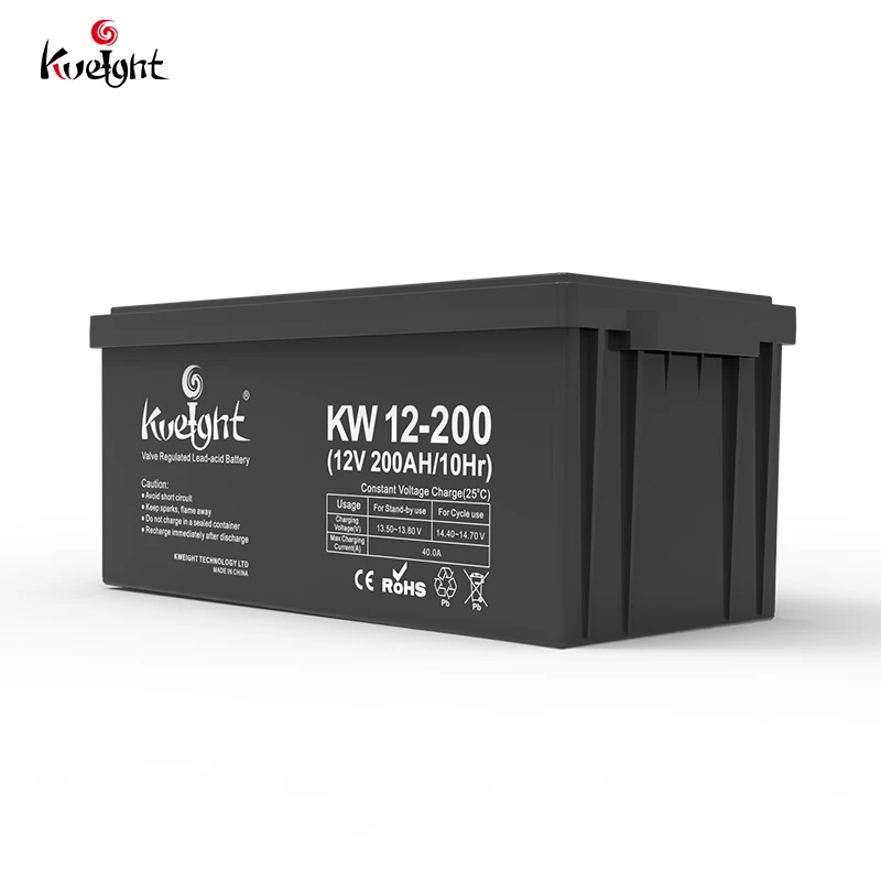 High-Quality Lead Acid Battery 12V 200AH, Maintenance-Free, Rechargeable, Reliable Power Backup Solution for UPS Systems