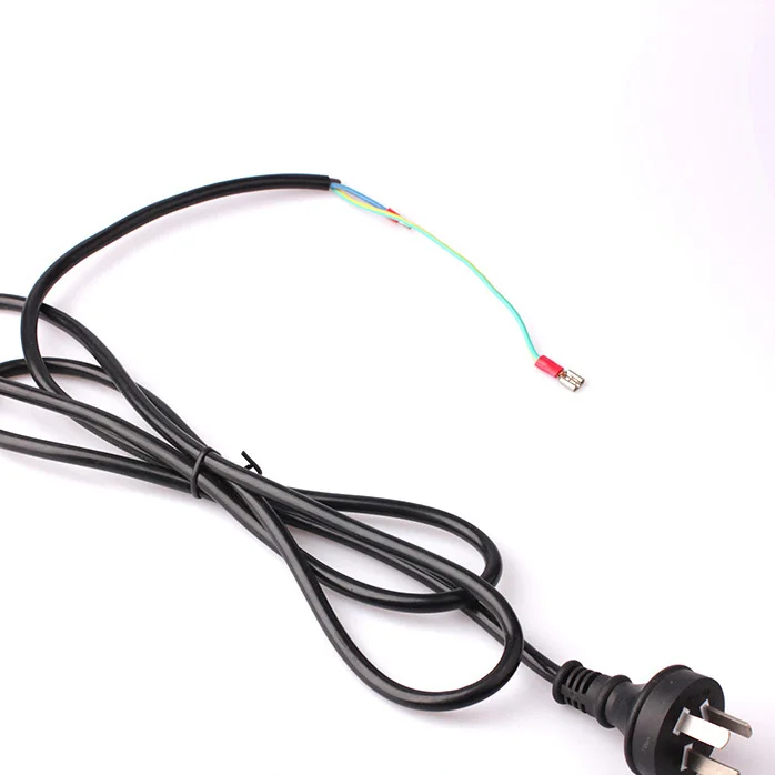 Cheap promotional gifts Three-hole plug power cord home appliance wiring rubber case power cord