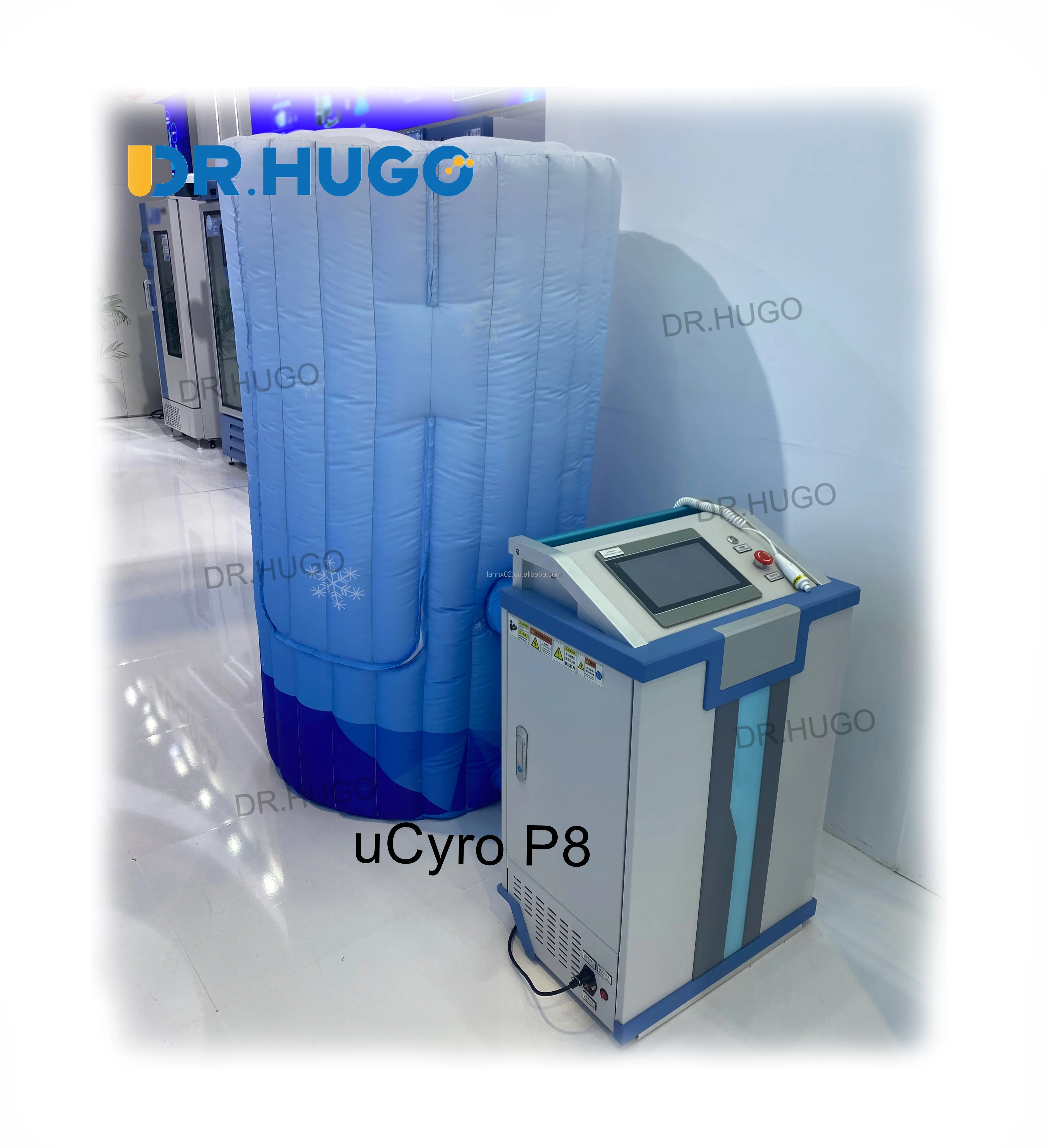 DR.HUGO uCyro P8 Quality Cryotherapy Room Criosauna Cryochamber Cryo Chamber Cryosauna Cabin Pain Relief Crioterapia Machine