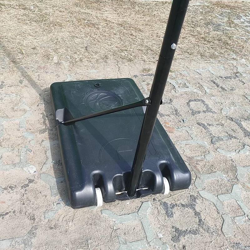 2.1-2.6m Height Adjustable Basketball Hoop Stand Basketball Rim Basketball Backboard Outdoor