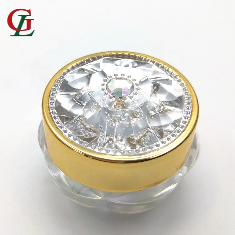 Acrylic Lotion Jar, Face Cream Jars New Design 5g Cosmetic Cream Jar, Luxury Plastic Face Mask Skin Care Cosmetic Packing CN;GUA