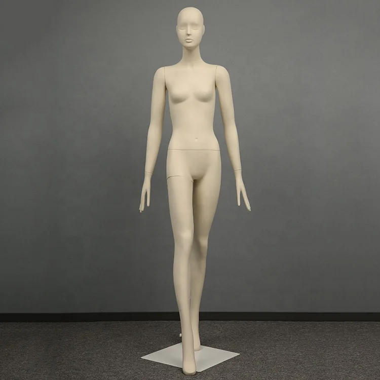 High Quality Mannequin beige color Full Body Female Mannequin Custom for Adults FRP tall mannequins