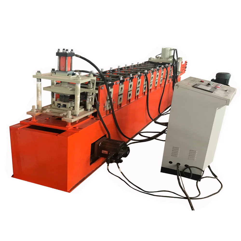 Russia Smoke Fire Damper Roll Forming Machine for Qatar Air Conditioning Filter Frame Making Machine