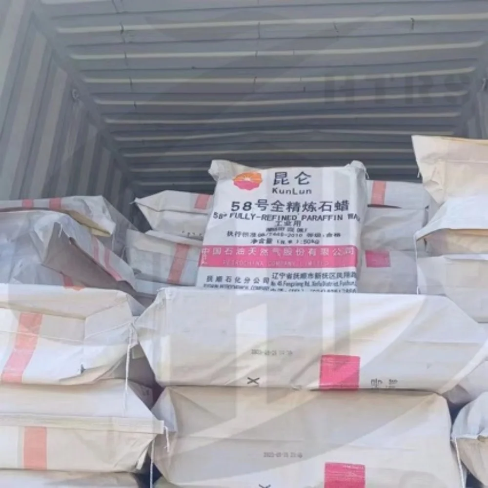 Top Quality Fushun Petrochemical Kunlun Brand Fully Refined Paraffin Wax 58-60 Deg. C