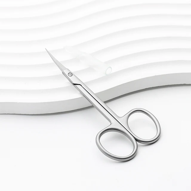 Professional Stainless Steel Curved Bandage Cutting Trimming School Scissors For Salon And Office