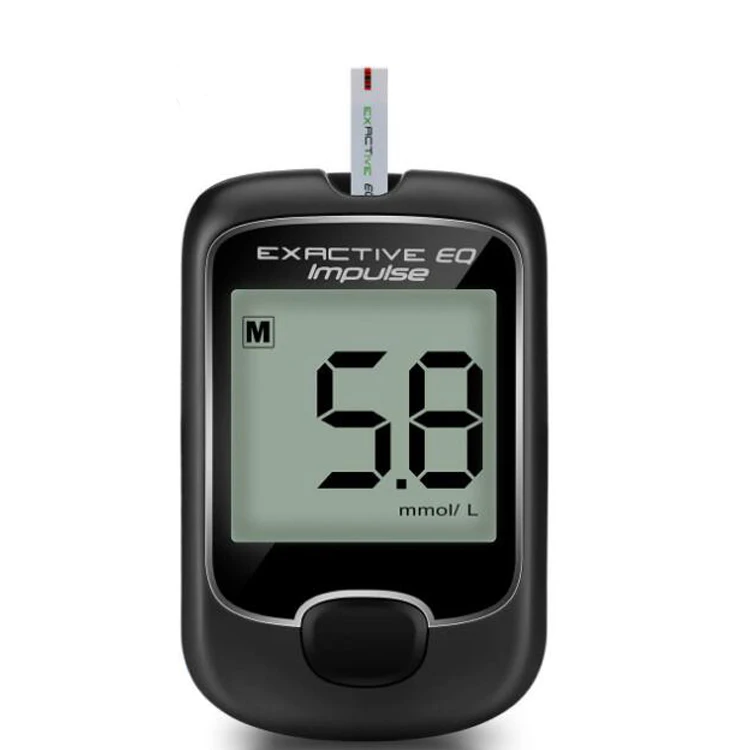 Medical Meter Kit Blood Sugar Test Device Blood Glucose Monitor For Diabetes With Test Strips Needles