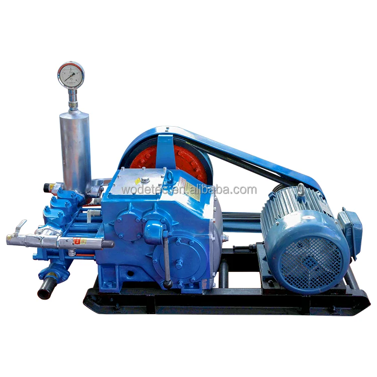 BW160/10 horizontal drilling mud pump drill machinery triplex double action mud piston pump for sale