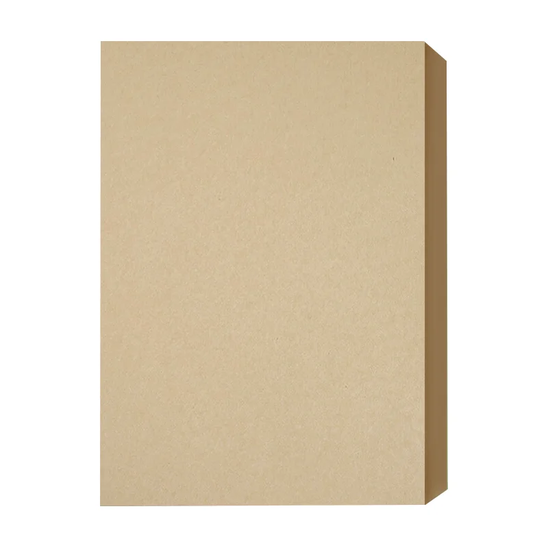 120G Thick A4 Kraft Paper Voucher Cover Paper Drawing And Painting 100 Sheets Printing Paper