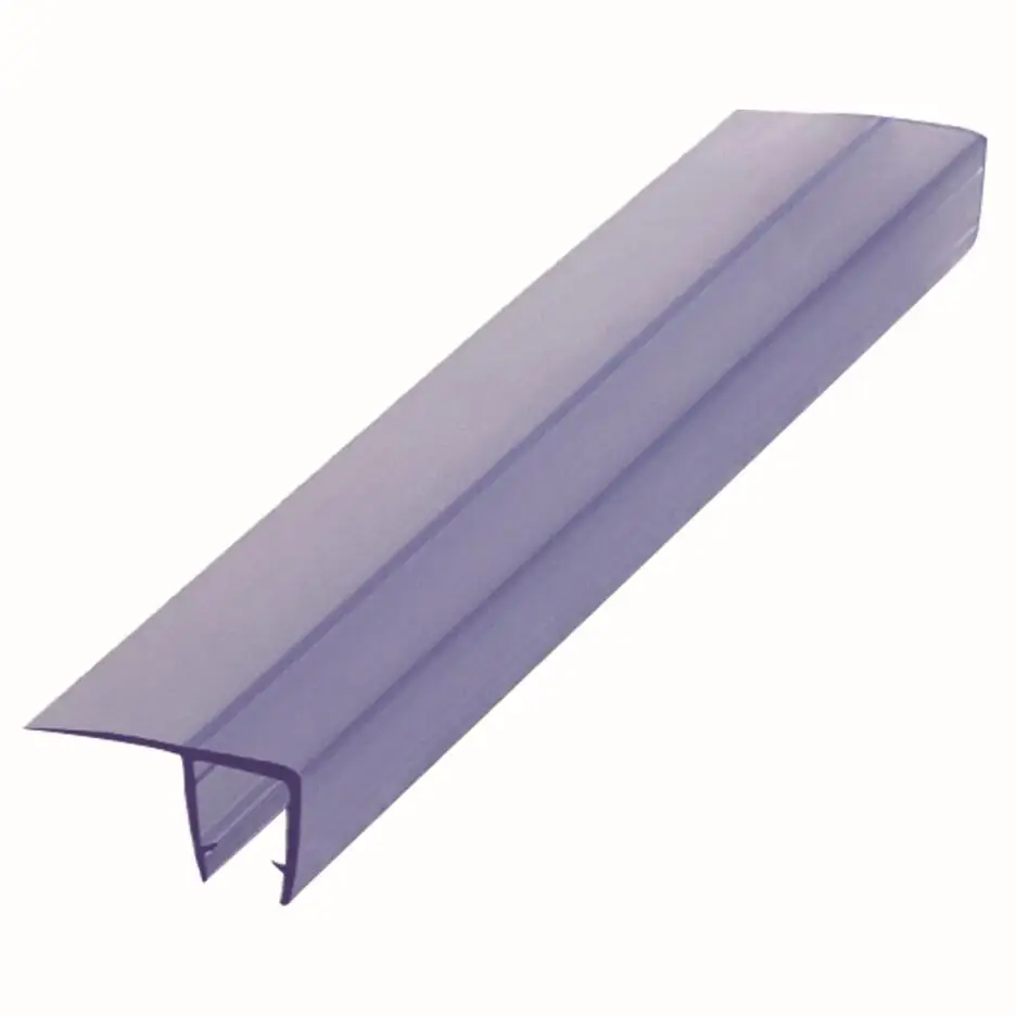 Everstrong glass shower door plastic sealing strip 3004 translucent  PVC  door seal